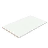 TFKitchen White Closet Shelves Melamine - Choose Your Accurate Size (1/4, 1/2, 3/4)