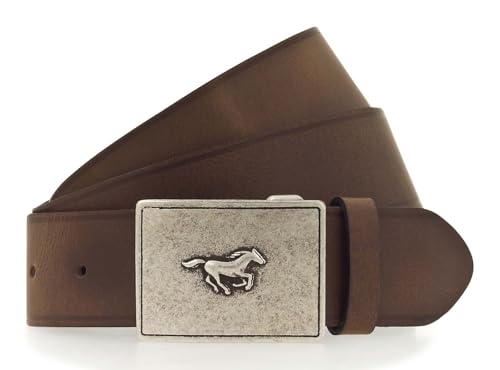 Mustang 40mm ceinture en cuir parfaite pour sublimer votre jean denim au quotidien