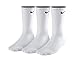 Nike Unisex Performance Cushion Crew Training Socks (3 Pairs), White, X-Large