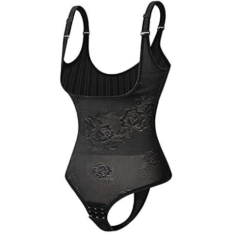 Womens Shaping Bodysuits (Black-Thong, S) Cover
