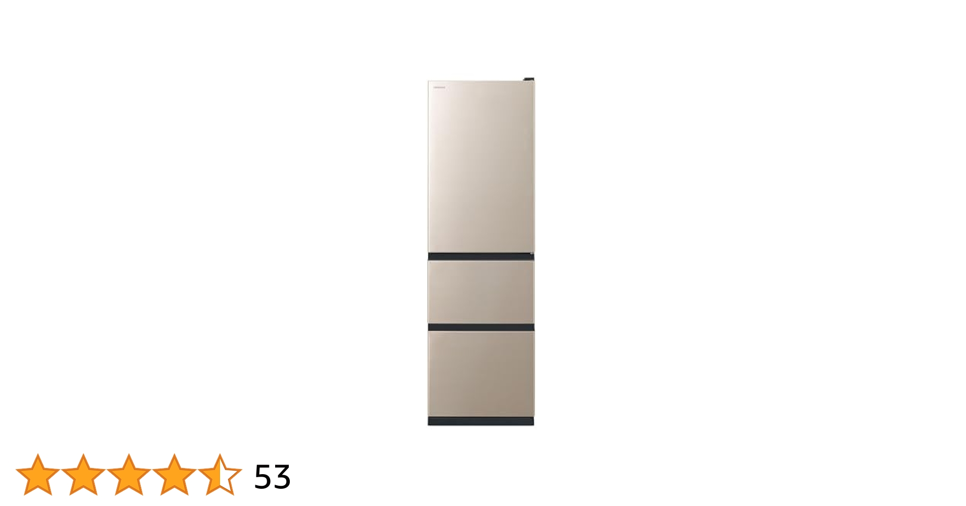 Amazon.co.jp: 日立 冷蔵庫 幅54cm 315L 右開き R-V32TV N