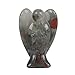 Justinstones Carved African Bloodstone Gemstone Peace Angel Pocket Guardian AngelHealing Statue 1.5 inch