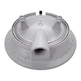 NVOQILIN Cabezal de filtro de repuesto directo para arreglos de piscina, puerta de alivio de aire integrada de poliestireno de metal permanente