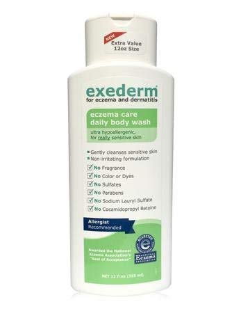 Exederm Body Wash by Exederm (Large 12oz Pack Size) - //coolthings.us