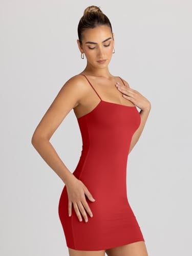 Image of LILLUSORY Women's Mini Sexy Bodycon Dress 2026 Spring Summer Going Out Short Backless Party Club Dresses Y2k Clothes
