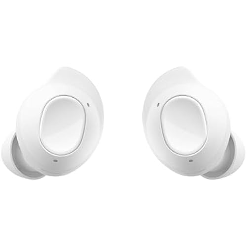 Samsung Galaxy Buds FE True Wireless Bluetooth Earbuds, In-Ear Secure Fit, Noise Cancelling, Auto Switch Audio, Touch Control, Built-in Voice Assistant, White [US Version, 1Yr Manufacturer Warranty]