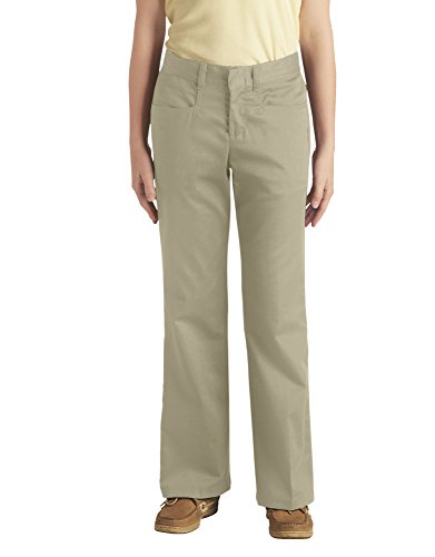 Dickies Women's Girls Classic Stretch Boot Cut Pant Juniors