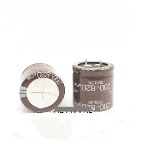 Condensateurs 200V 820uF radiaux pour filtrer efficacement la tension de vos circuits