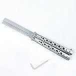 Practice Tool with Comb Style, Full Stainless Steel (Silver)