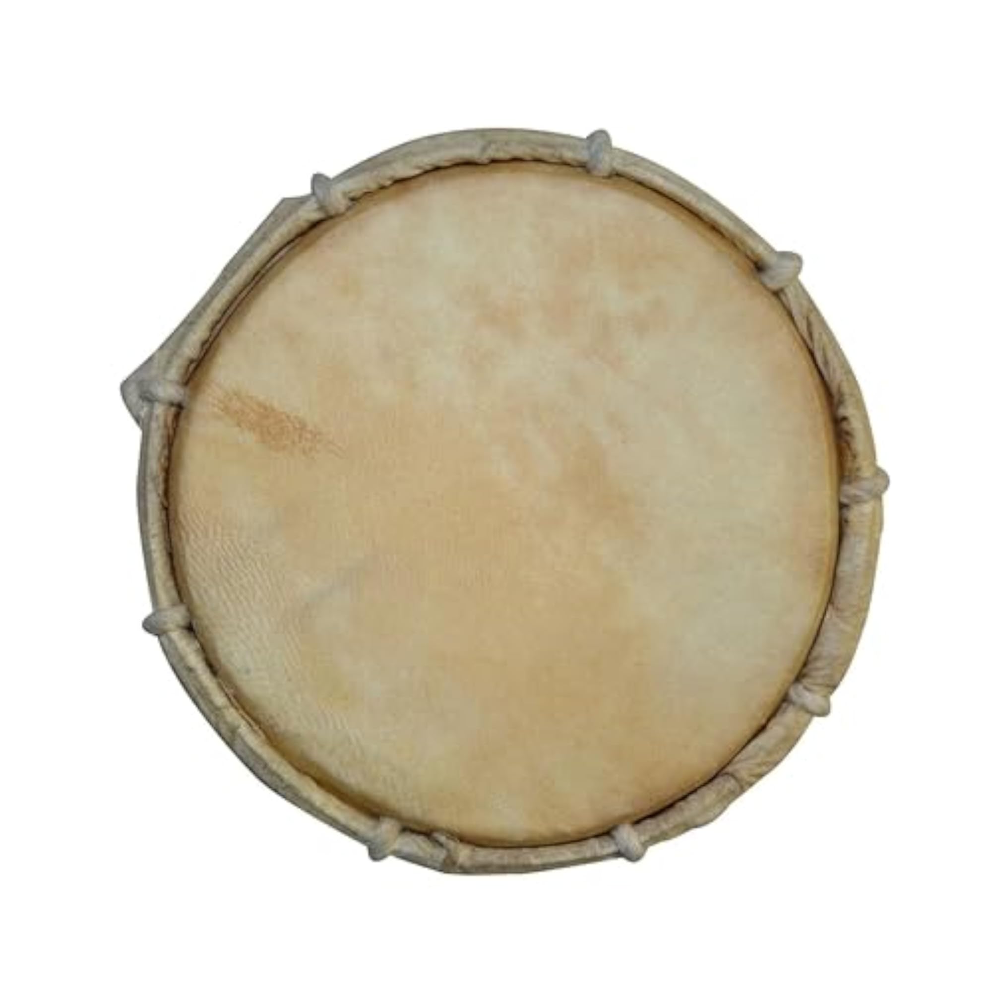 Wooden Damru for Pooja Ghar, Hand Percussion Instrument