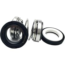 560D-1530/30 ED560 560D Double Face Mechanical Seals Shaft Size 15mm For T-SURUMI WQ Sewage Pump MaterialCAR/CER/SIC/SIC/NBR
