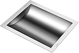 304 Stainless Steel Drop-in Deal Tray Brushed Finish for Cash Register Window : Office Products,14x10x2
