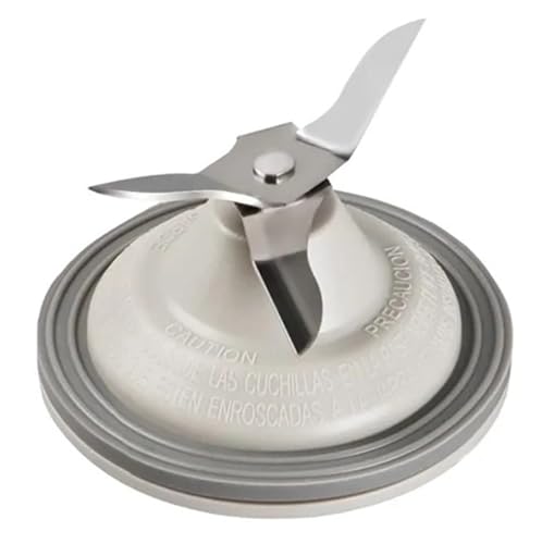 Compatible con piezas de repuesto for licuadora Black And Decker BL2020S: 2 cuchillas acero inoxidable junta silicona (modelos: BL2010BPA 2010BG)