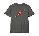 147 Maximum Break Geschenk-Idee Snooker Ball - Taco de billar Camiseta