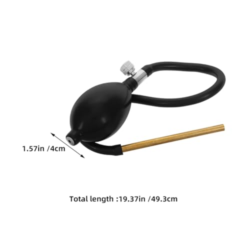 Pompe à souffler le sucre en cuivre pour sculpture de bonbons (Lot de 2) - Outils d'art du sucre