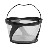 Filtri per caffè a cestello – Gocciolatore riutilizzabile senza carta in acciaio inossidabile | per macchine da ca ffè | Cucina domestica Caffè Fuoco da campo all