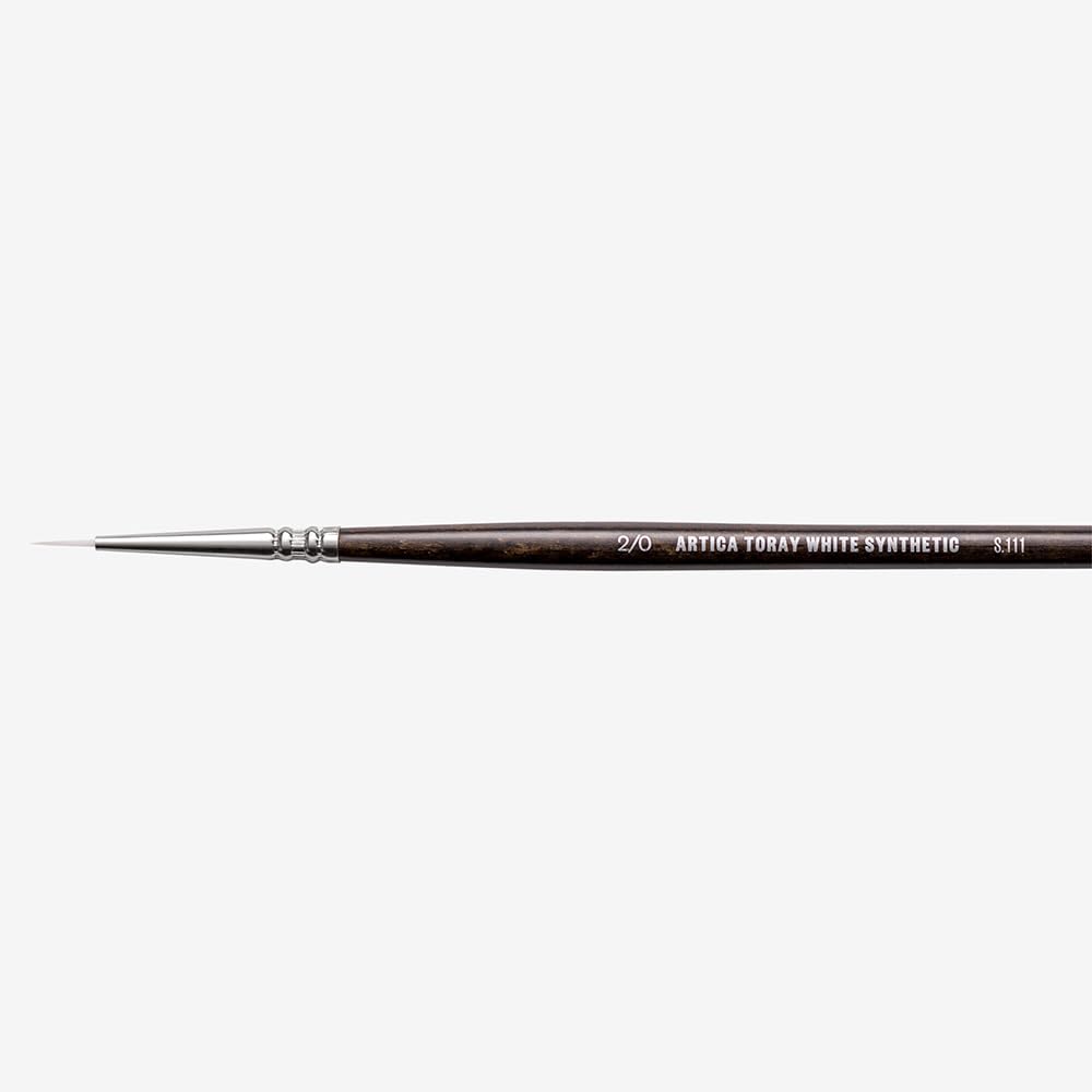Jackson's : Artica : White Toray : Synthetic Brush : Series 111 : # 2/0