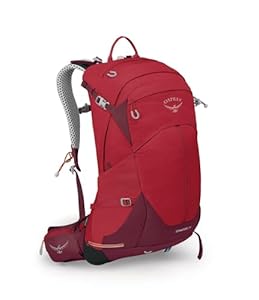 Osprey Stratos 24 Trekkingrucksack Poinsettia Red
