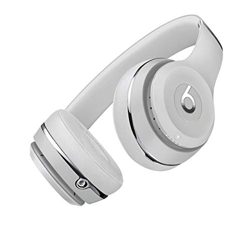 Image of Beats Solo3 Wireless On-Ear Headphones - Satin Silver (Renewed)