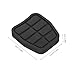 Ciieeo Car Brake and Clutch Pedal Rubber Pads Non-Slip Replacement Covers for Enhanced Control and Safety Compatible with Vehicle Models