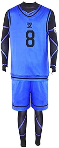 AwwwCos Cosplay Costume Football Jersey Sportswear Uniform Sweatershirt Vest ...