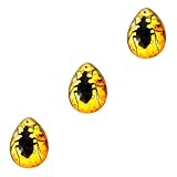 Spécimen d'insecte : en utilisant un matériau en résine, notre pendentif spécimen de coléoptère est solide et durable à utiliser, résine ambre