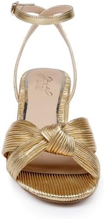 Jewel Badgley Mischka Hudson Pleated Sandal - Image 5