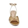 Jewel Badgley Mischka Hudson Pleated Sandal