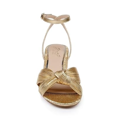 Jewel Badgley Mischka Hudson Pleated Sandal