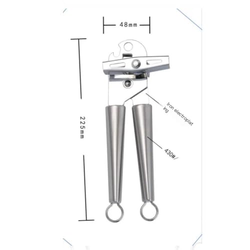 Ouvre-boîte et ouvre-bouteille avec poignée ergonomique confort 3 en 1 - 3