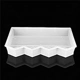 wandfliesen weiss matt kalibriert Es dauert länger als Legieren von Platten, aber es gibt große Flexibilität in den Materialien, die Sie in der Betonmischung verwenden können.Zeit, um kreativ zu werden!