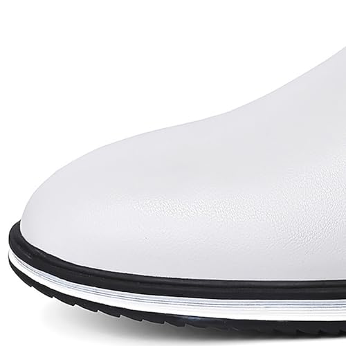 Mocasines clásicos para hombre con acabado elegante de piel sintética 5