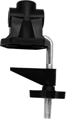 Morsetto da scrivania Resistente di Ricambio Base Universale Regolabile per Morsetto per Supporto per Lampada da Tavolo con Braccio per Microfono