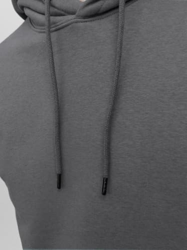 JACK & JONES Herren JJESTAR Basic Sweat Hood Kapuzenhoodie, Castlerock, S 5