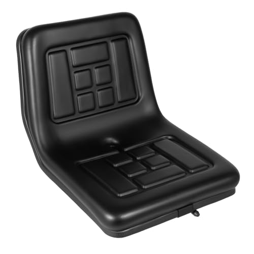 Asiento para tractor, asiento elevador, miniexcavadora, asiento de remolque, asiento de tractor, miniexcavadora, segadora con deslizamiento de 140 mm, kit de asiento para carretilla elevadora, 35 × 36