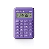 Grand écran à 8 chiffres dans Office Box LT-M01 - Visibilité claire et large pour des calculs rapides et précis, idéal pour une utilisation quotidienne en studio, au bureau ou en voyage sans fatigue visuelle.