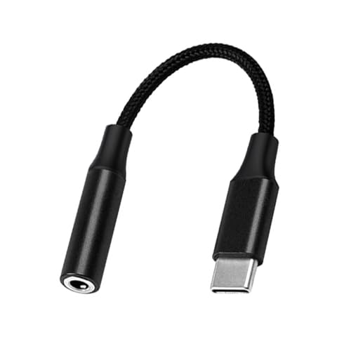�C���z���W���b�N type-c to 3.5mm �C���z�� �ϊ� �C���z�����Ⴍ�ϊ� �^�C�vc Type-C�C���z���A�_�v�^�[ DAC�f�W�^���R���o�[�^�[ ������130mm