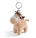 NICI 45230 Kamel Kemal 10cm Schlüsselanhänger, Plüschtier mit Schlüsselring, Braun