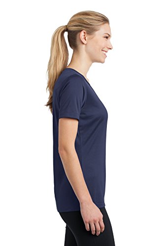 Sport Tek Ladies Posicharge Competitor V-Neck Tee Xl True Navy #TOP2