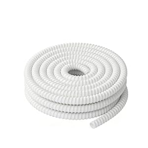 Kondensatschlauch Ø 16 mm aus PVC, Flexibler und zuschneidbarer Kondenswasserschlauch, Ablaufschlauch für Klimaanlagen und Split-Klimageräte (Ø16mm, 5M)