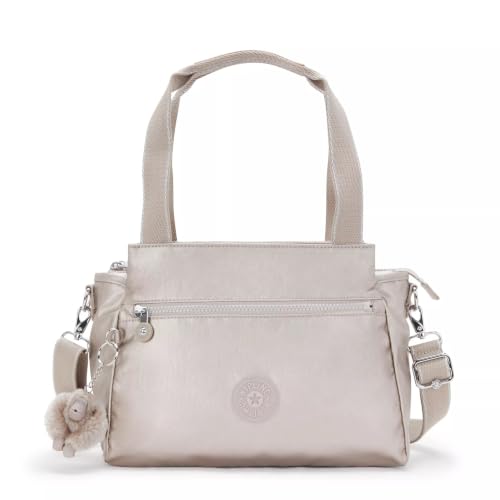 Kipling Women's Elysia Crossbody Bag, Lightweight, Multi-Compartment Magnetic Snap Pockets, Shoulder Bag
