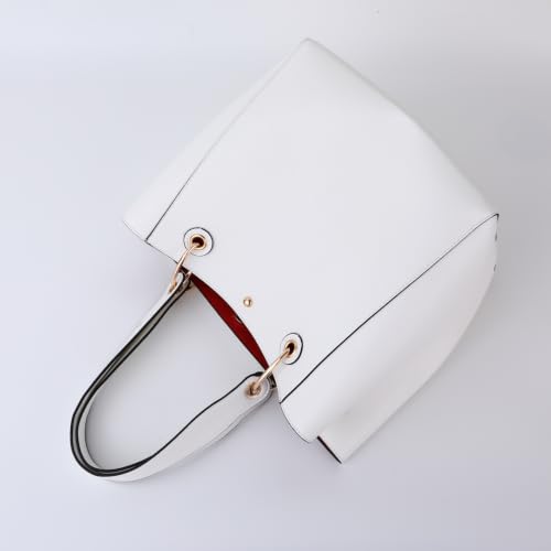 Image of sqlp Large Work Tote Bag for Women Handbags Big Bucket Purses | Women's Spacious Shoulder commuter Purse Ladies Travel Bucket crossbody bag