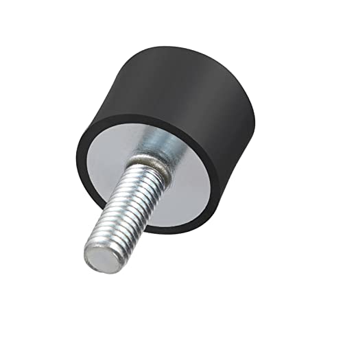 WUDOLI Silent Gasket 1pcs Rubber Mounts M6x16 M6x18 Male Female Shock Absorber, Anti Vibration Isolators for Engines, Welding Machine, Grinder Shock Absorbing (Size : M6x16 D20xH15-1pcs)