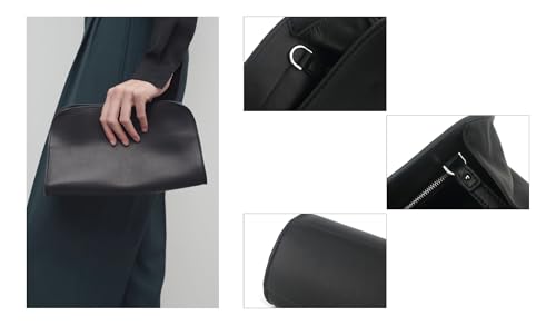 Fashion Leather Tote Bag for Women Retro Soft Hobo Designer Simplicity Shoulder Bag Purse Large Handle Handbag3