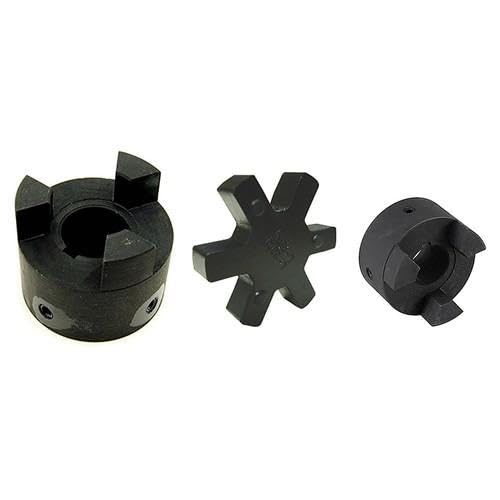 for L095 5/8 X 1 Flexible 3 Piece L-Jaw Coupling Set with Buna-N NBR Rubber Spider