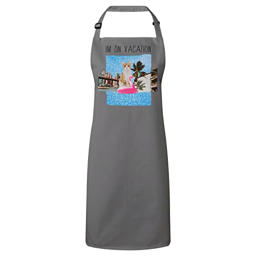 Tablier cuisine chat vintage idée cadeau humour pour ami cuisinier