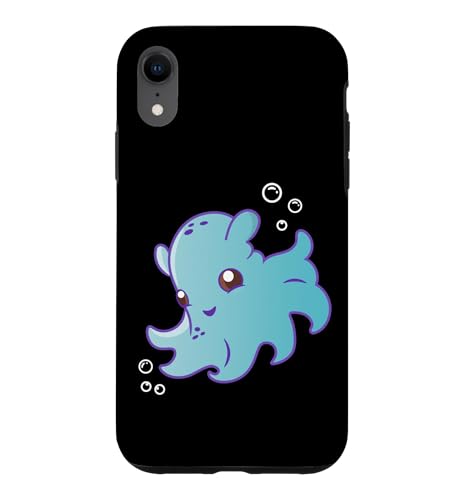 Cute Funny Womens Girls Kawaii Dumbo Octopus Lover �X�}�z�P�[�X iPhone XR �p