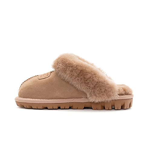 Ozwear Ugg Women's Coquette Ugg Slipper, Bronze, US 7