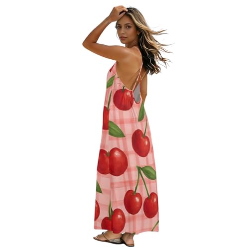 Robe d'été pour femme légère contre la chaleur avec dos nu