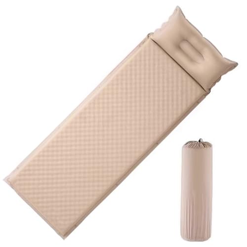 SHOUCAN Self Inflating Camping Mat, Portable Ultralight Inflatable Sleeping Mat, for Camping, Hiking, Backpacking,Single